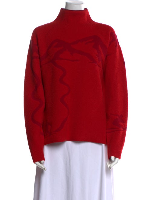 Frauenschuh Wool Mock Neck Sweatshirt