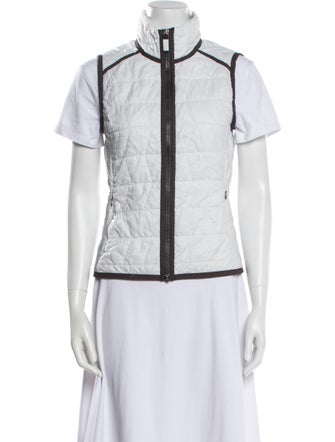 Frauenschuh Nylon Colorblock Pattern Vest