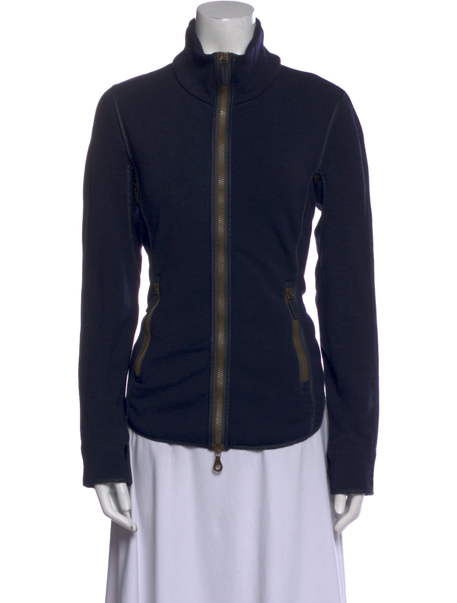 Frauenschuh Mock Neck Long Sleeve Sweatshirt