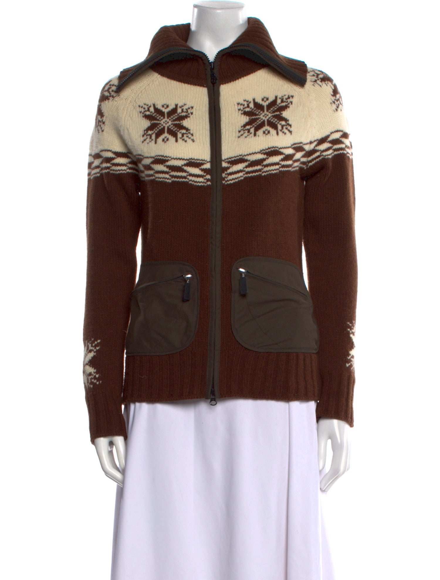 Frauenschuh Merino Wool Printed Sweater