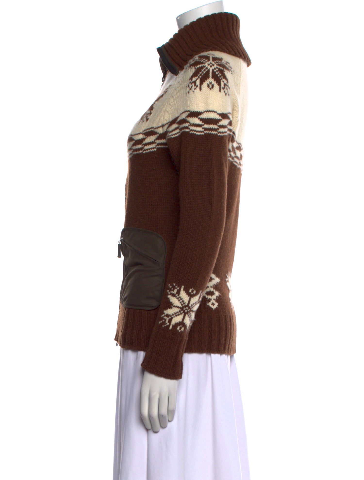 Frauenschuh Merino Wool Printed Sweater