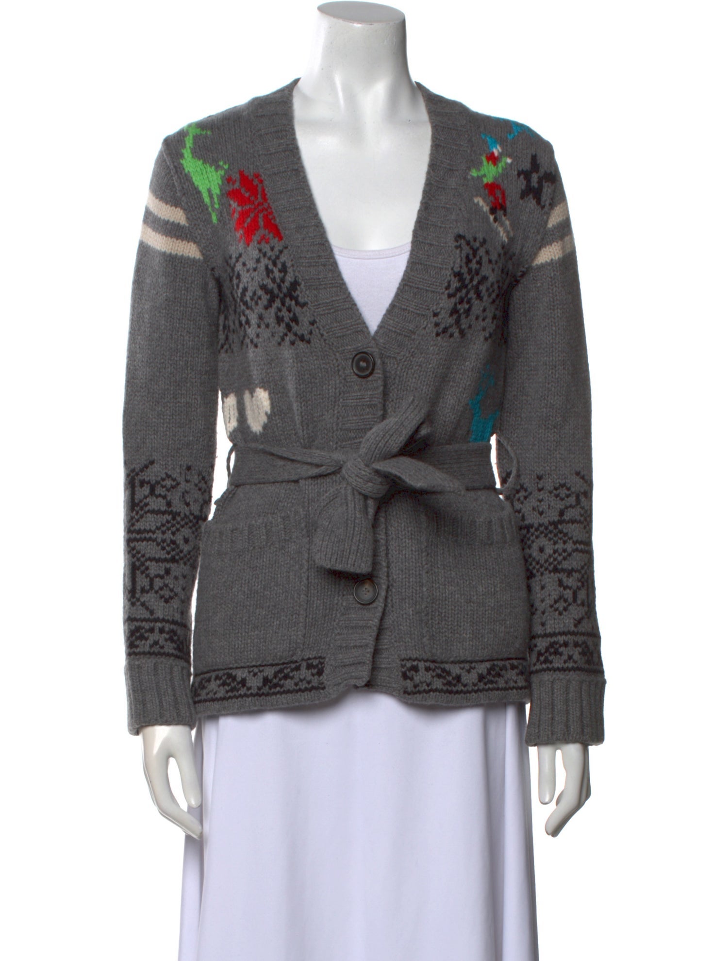 Frauenschuh Merino Wool Printed Sweater