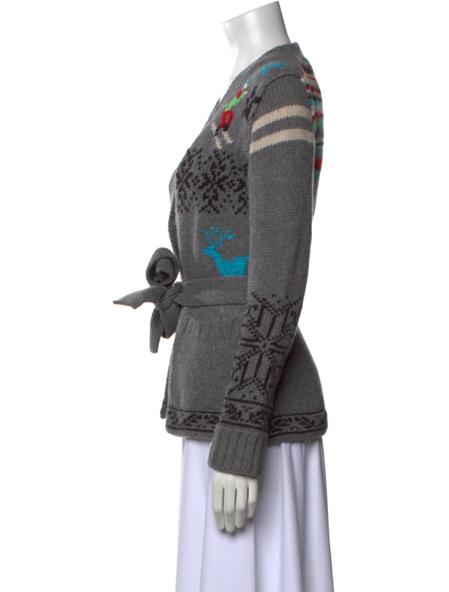 Frauenschuh Merino Wool Printed Sweater