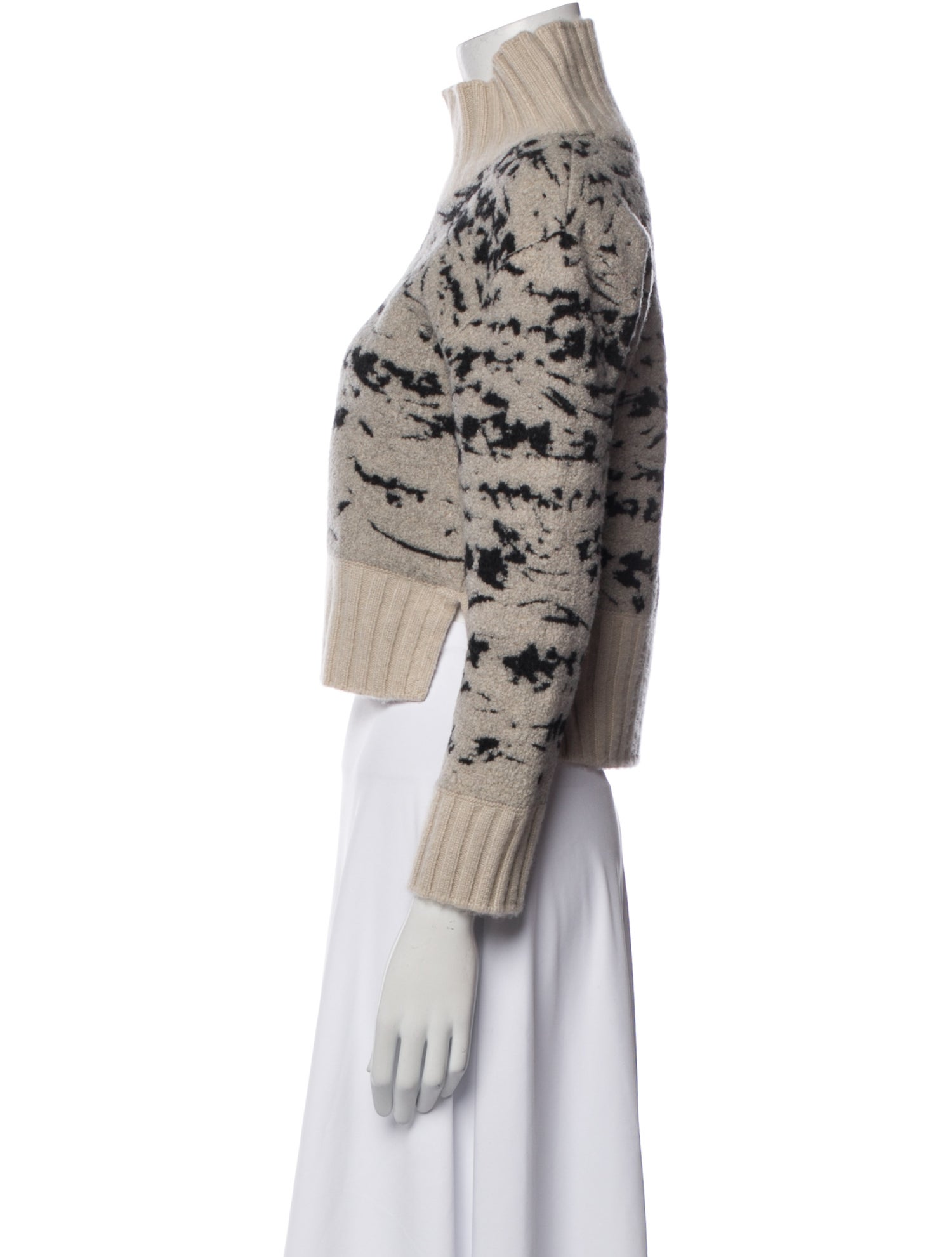 Frauenschuh Printed Turtleneck Sweater