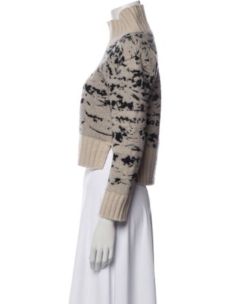 Frauenschuh Printed Turtleneck Sweater