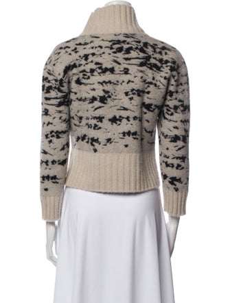 Frauenschuh Printed Turtleneck Sweater