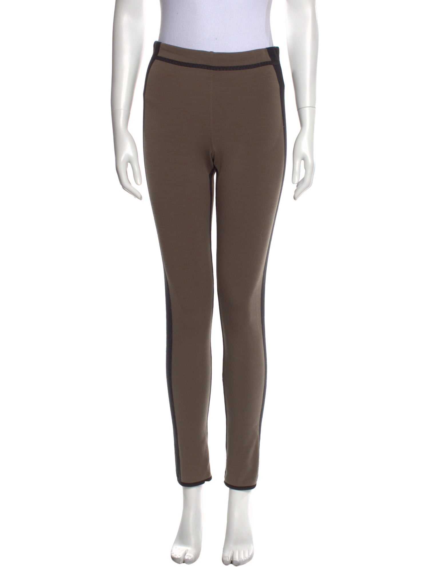 Frauenschuh Striped Skinny Leg Pants