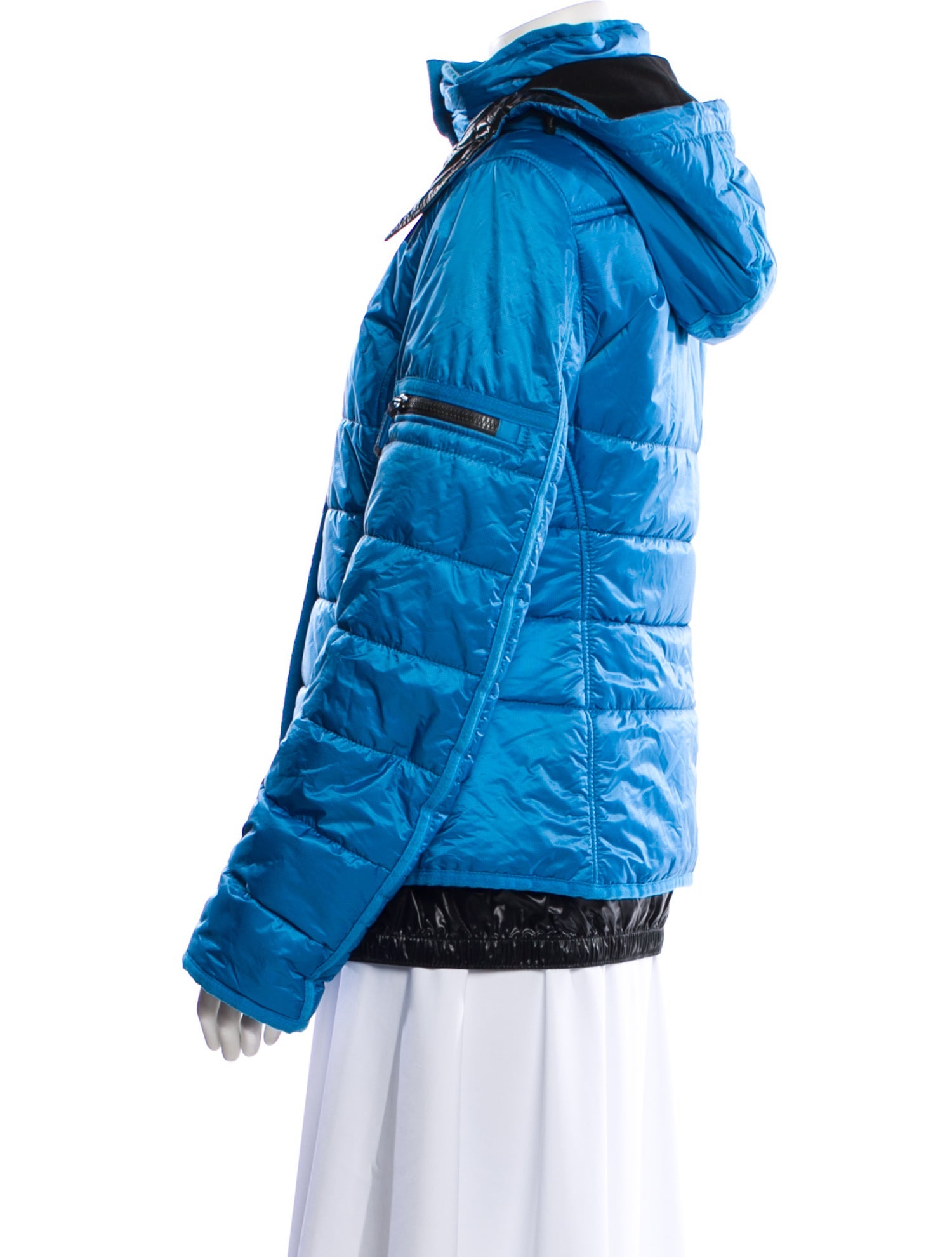 Frauenschuh Nylon Colorblock Pattern Jacket