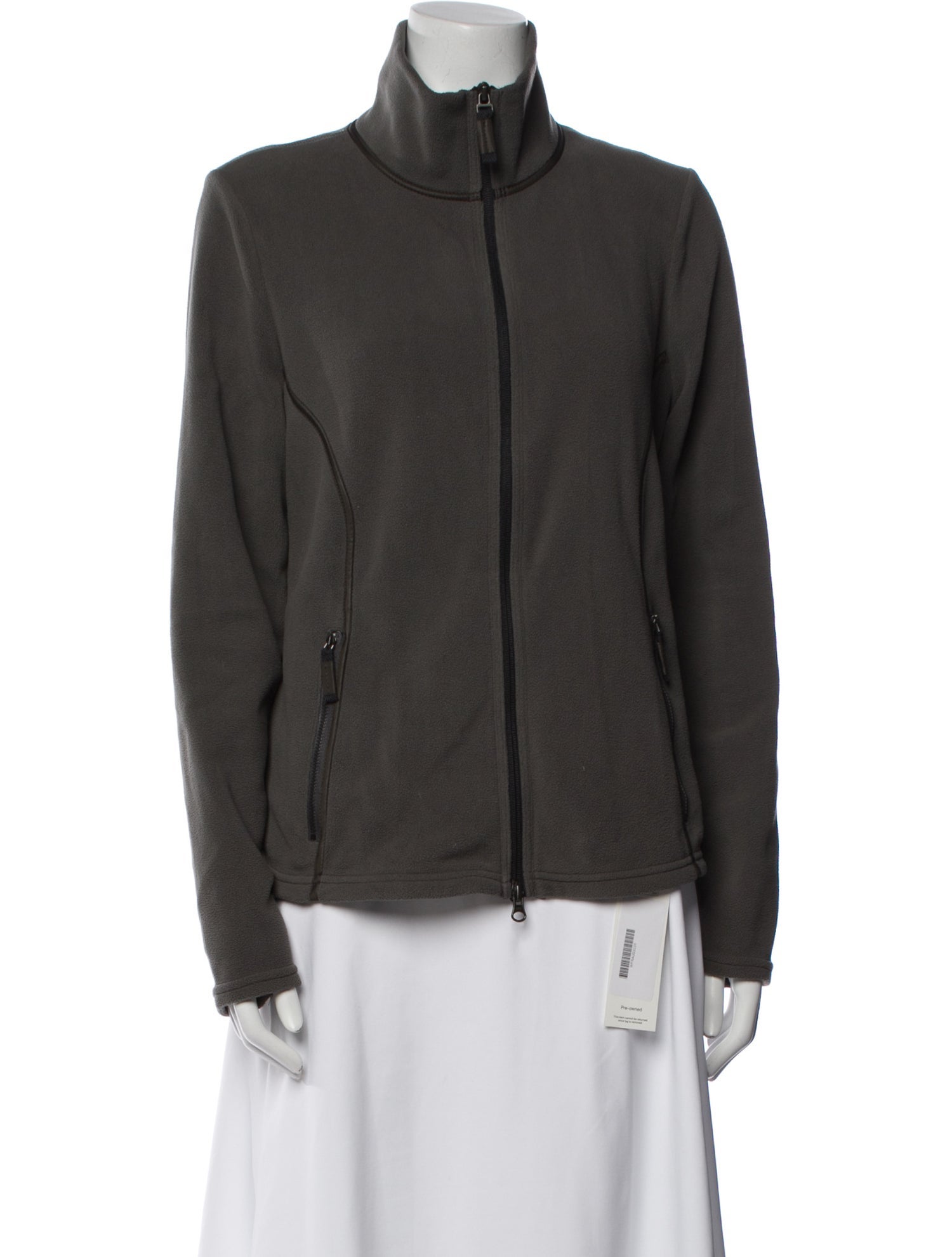 Frauenschuh Mock Neck Long Sleeve Sweatshirt