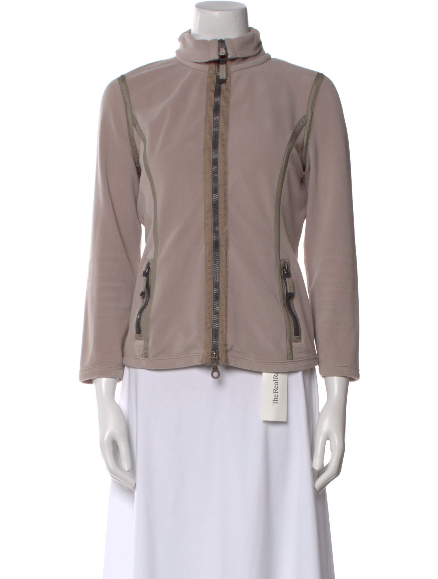 Frauenschuh Mock Neck Three-Quarter Sleeve Sweatshirt