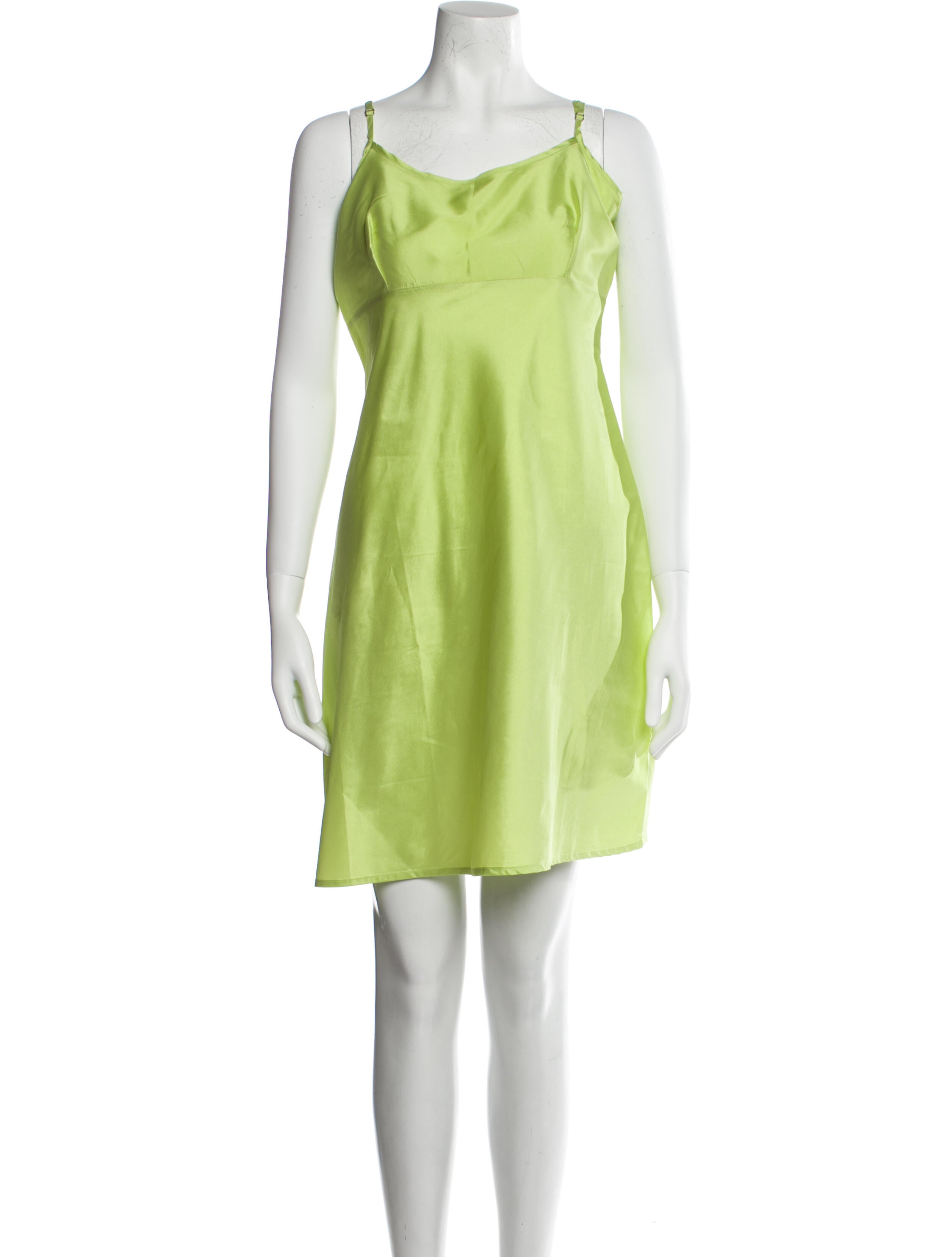 Frances Valentine Square Neckline Mini Dress