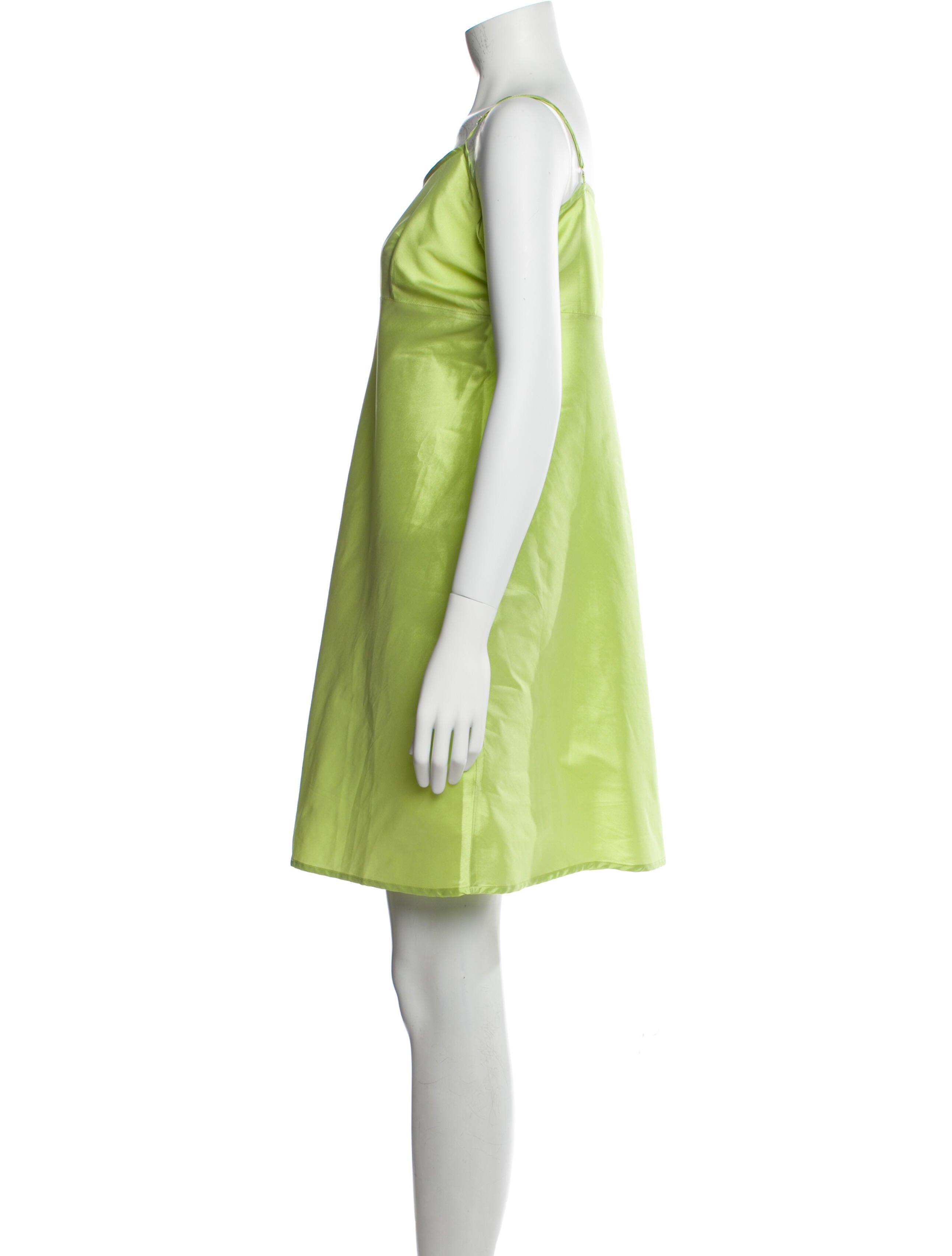 Frances Valentine Square Neckline Mini Dress