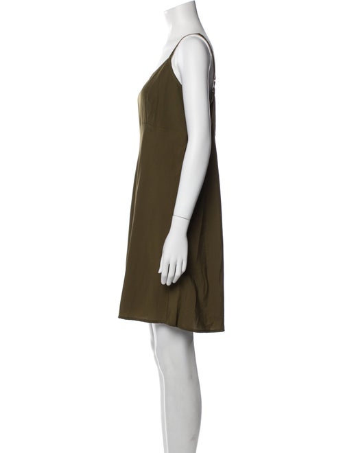 Frances Valentine Scoop Neck Mini Dress