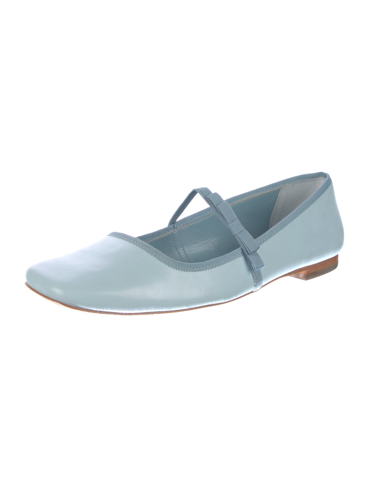 Frances Valentine Leather Mary Jane Flats