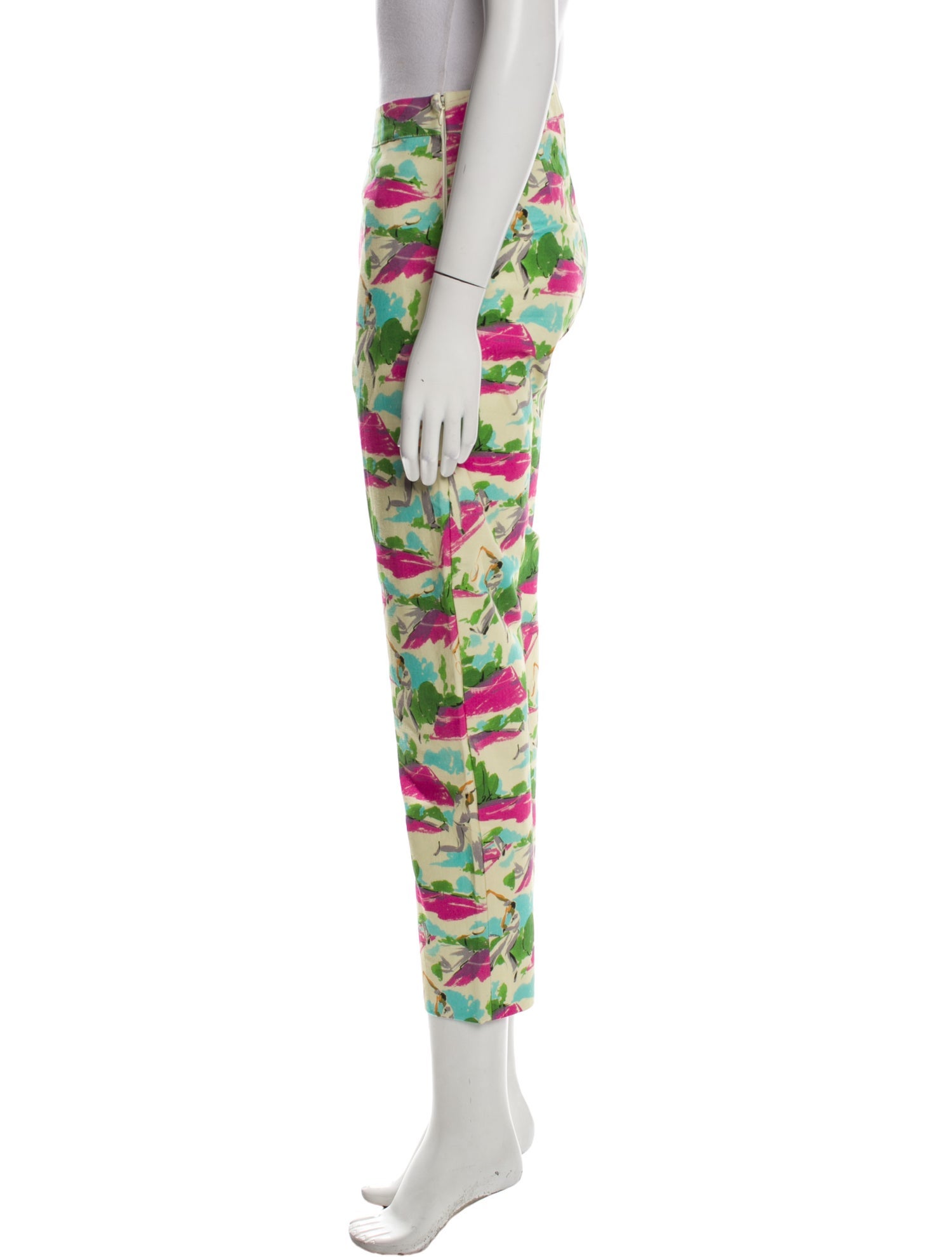 Frances Valentine Printed Straight Leg Pants