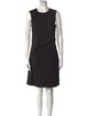 Frances Valentine Crew Neck Knee-Length Dress