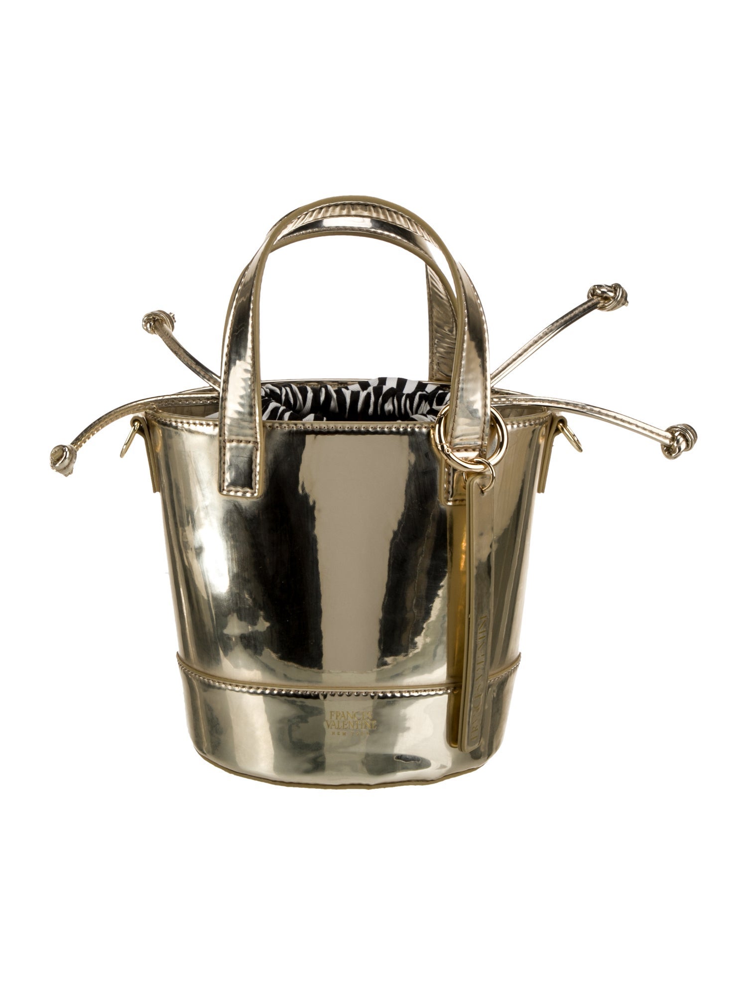 Frances Valentine Leather Top Handle Bag