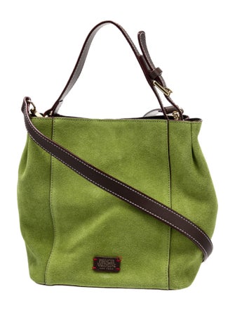Frances Valentine Suede Crossbody Bag