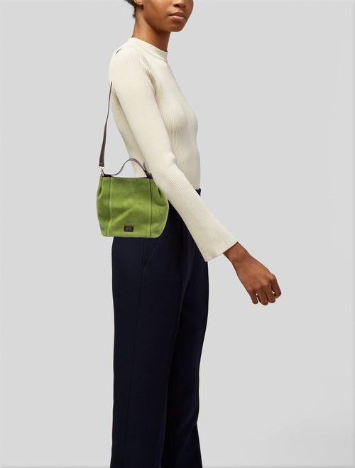 Frances Valentine Suede Crossbody Bag