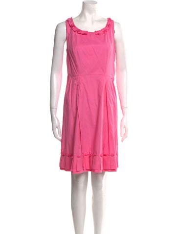 Frances Valentine Dresses Scoop Neck Knee-Length Dress M