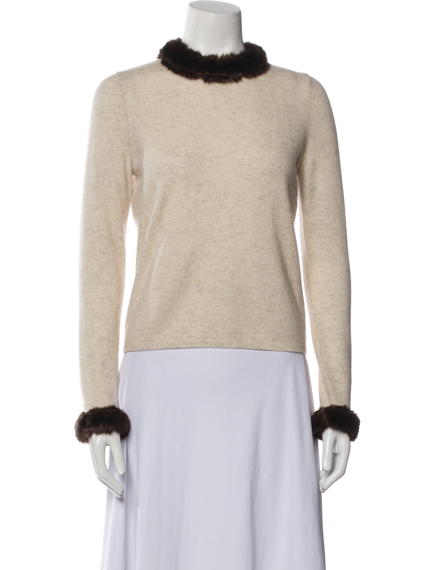 Frances Valentine Wool Mock Neck Sweater