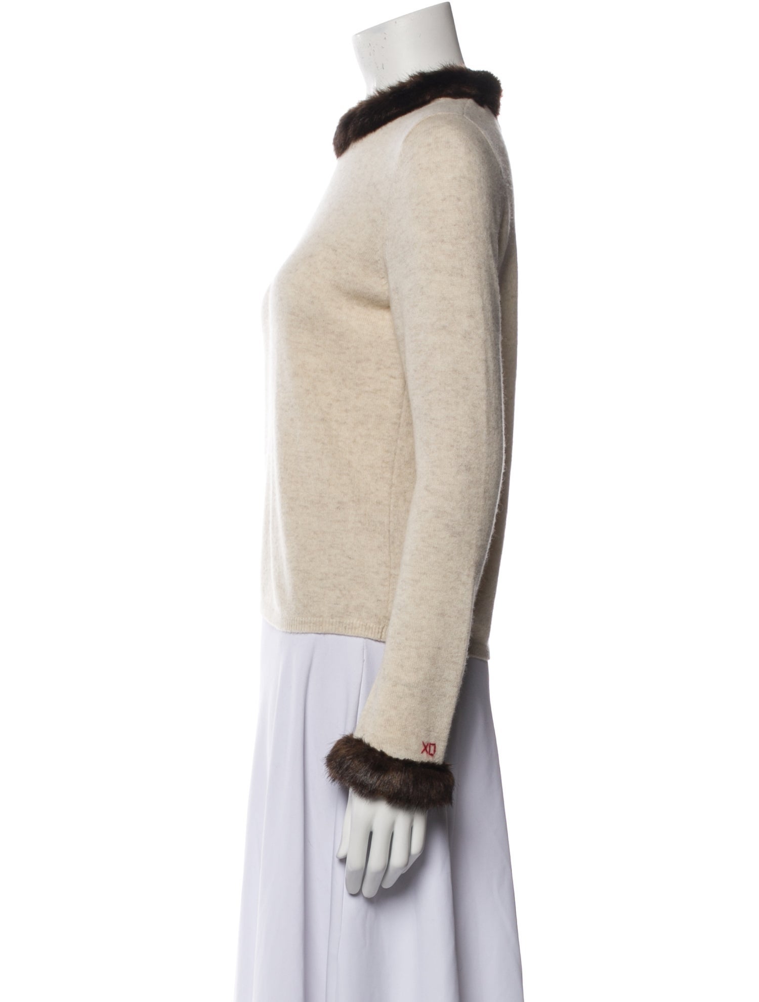Frances Valentine Wool Mock Neck Sweater