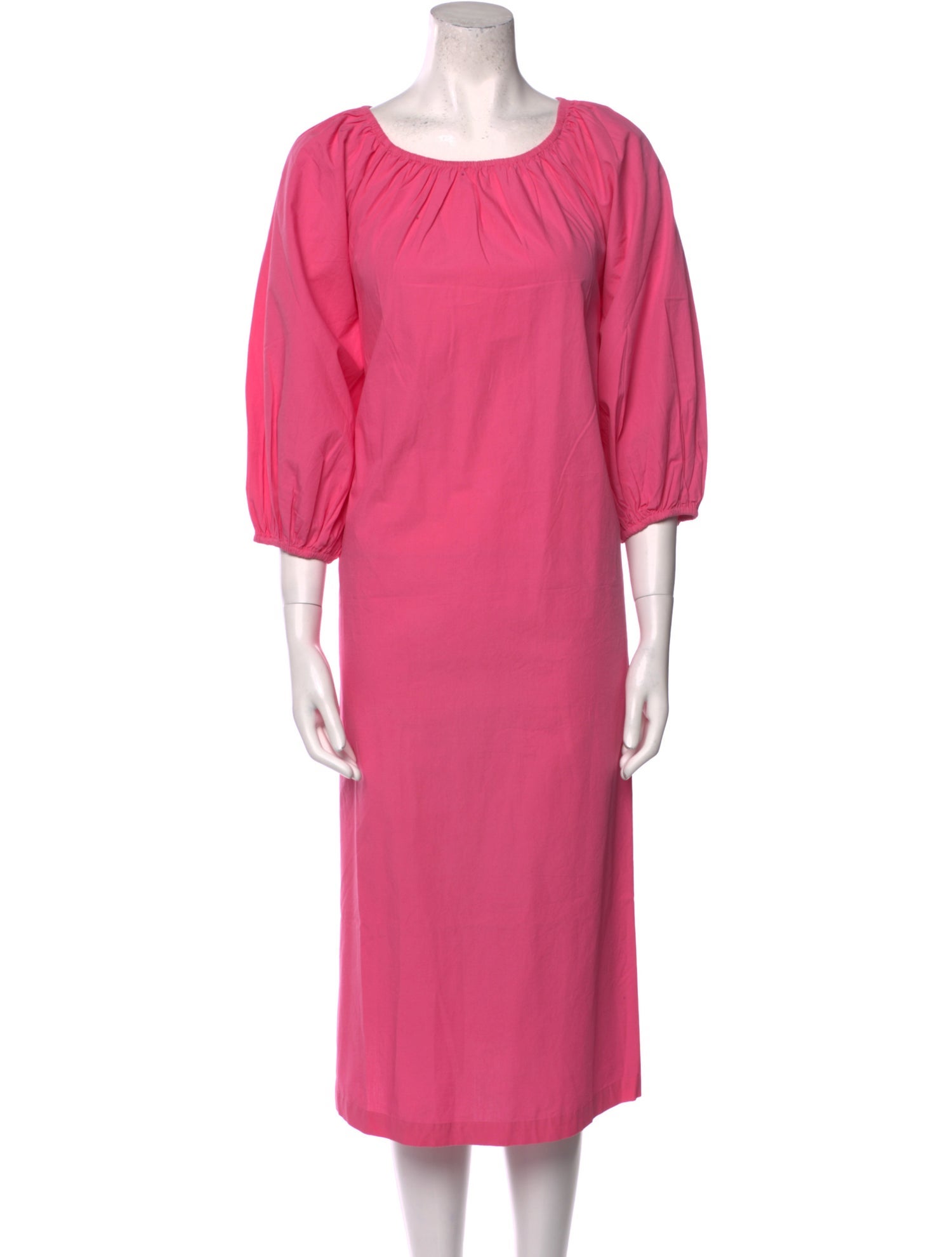 Frances Valentine Bateau Neckline Midi Length Dress