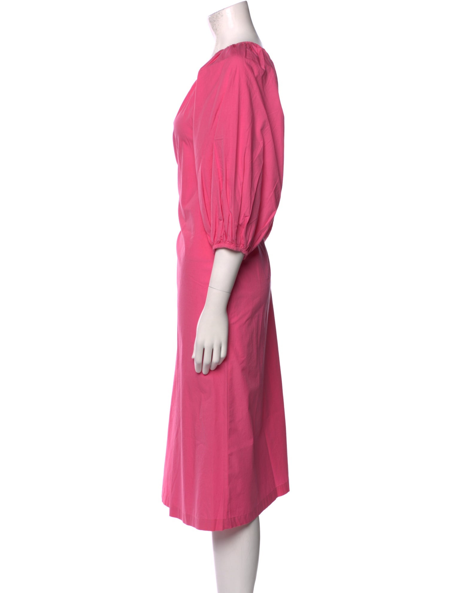 Frances Valentine Bateau Neckline Midi Length Dress
