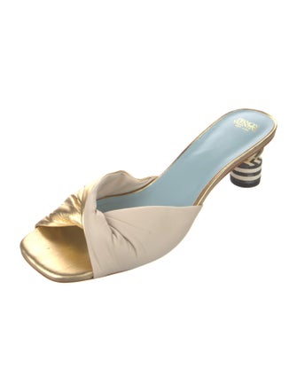 Frances Valentine Leather Slides