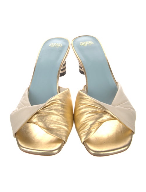 Frances Valentine Leather Slides