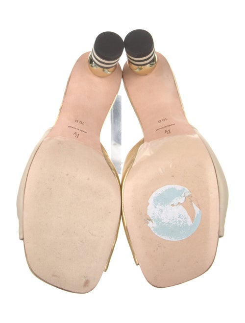 Frances Valentine Leather Slides