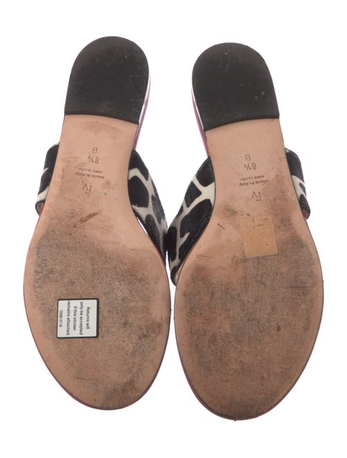 Frances Valentine Leather Slides