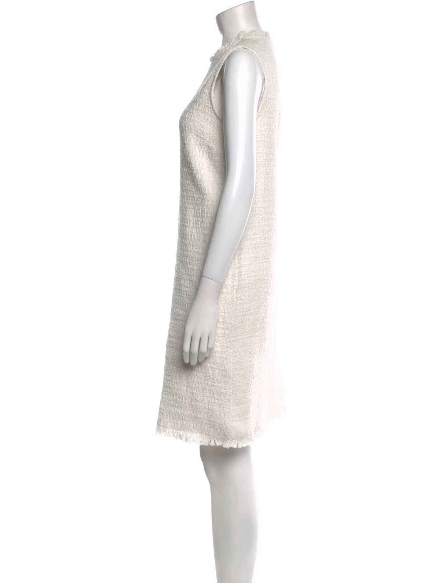 Frances Valentine Crew Neck Knee-Length Dress