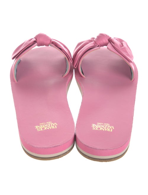 Frances Valentine Leather Slides