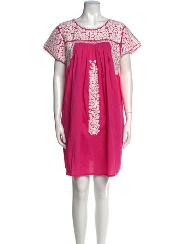 Frances Valentine Dresses Scoop Neck Mini Dress M