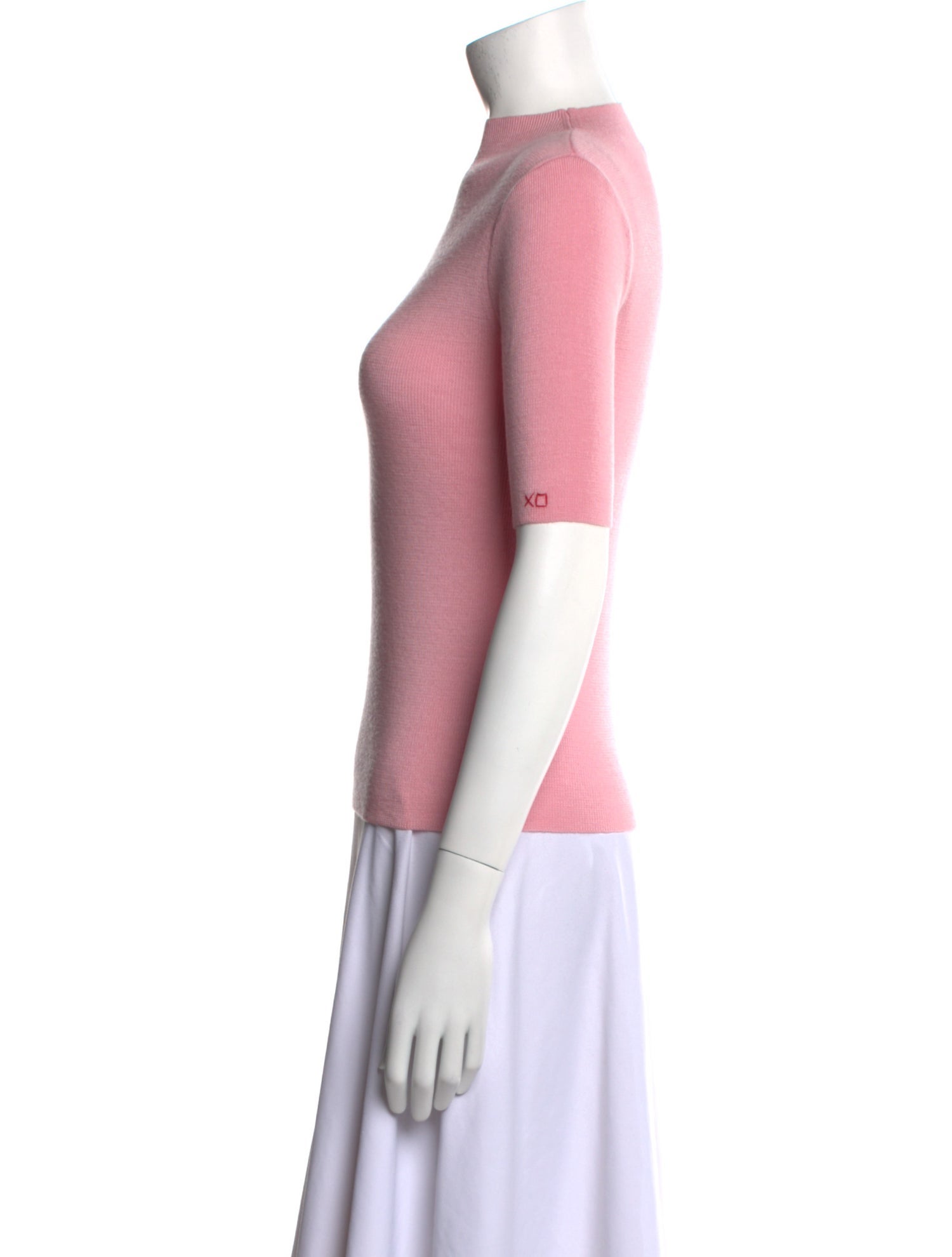 Frances Valentine Merino Wool Mock Neck Sweater