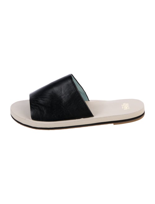 Frances Valentine Leather Slides