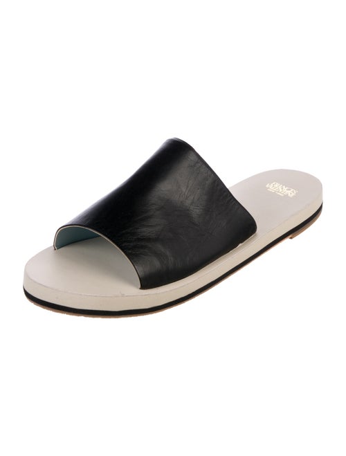 Frances Valentine Leather Slides