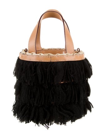 Frances Valentine Canvas Top Handle Bag