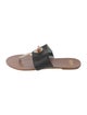 Frances Valentine Leather Slides
