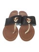 Frances Valentine Leather Slides