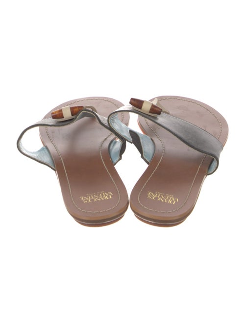 Frances Valentine Leather Slides