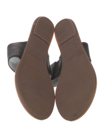 Frances Valentine Leather Slides