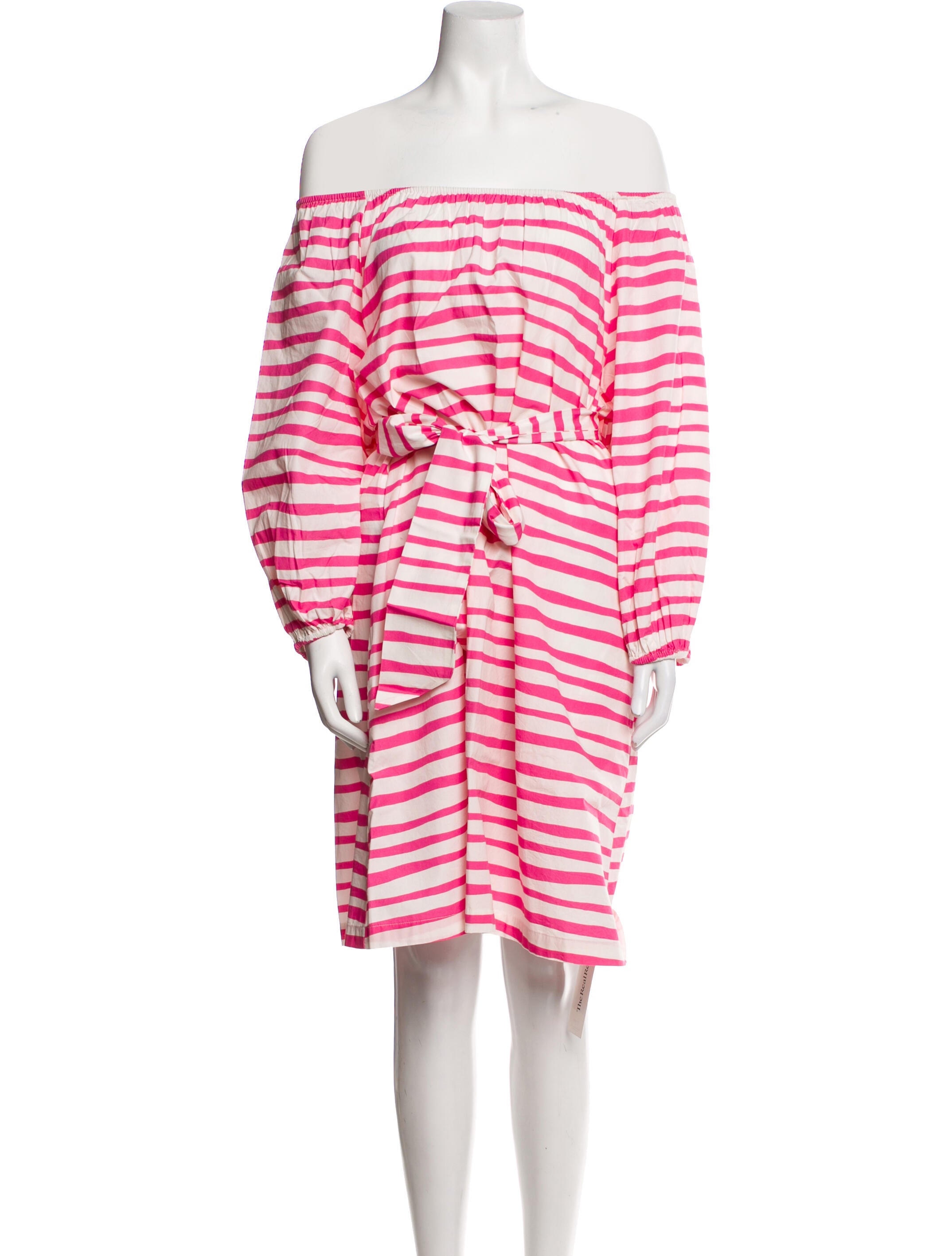 Frances Valentine Striped Mini Dress