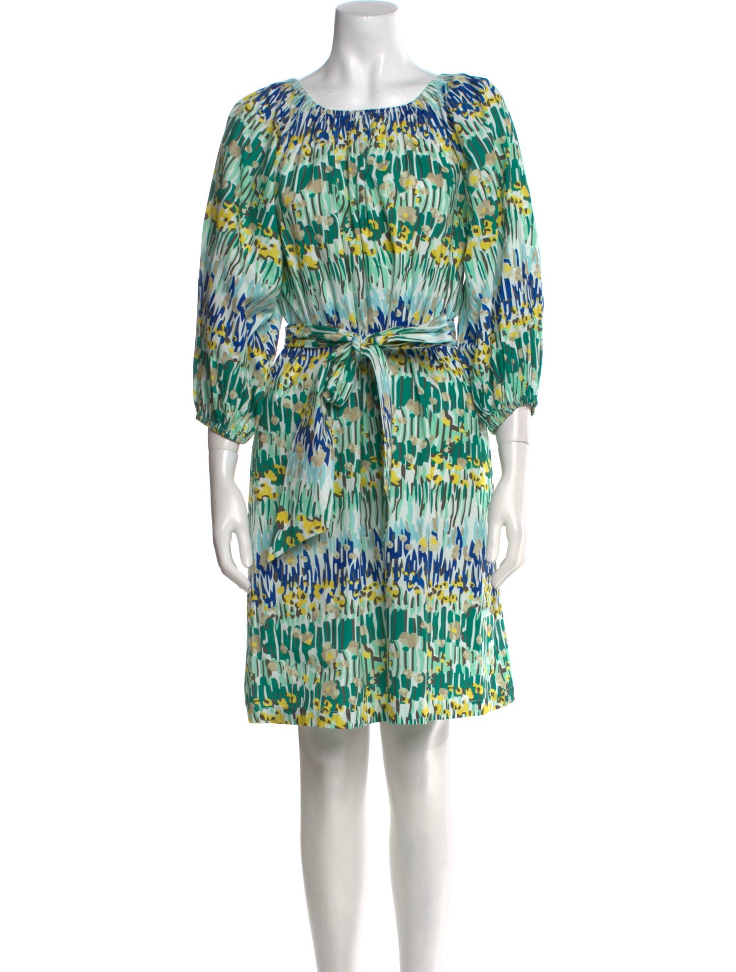 Frances Valentine Printed Knee-Length Dress