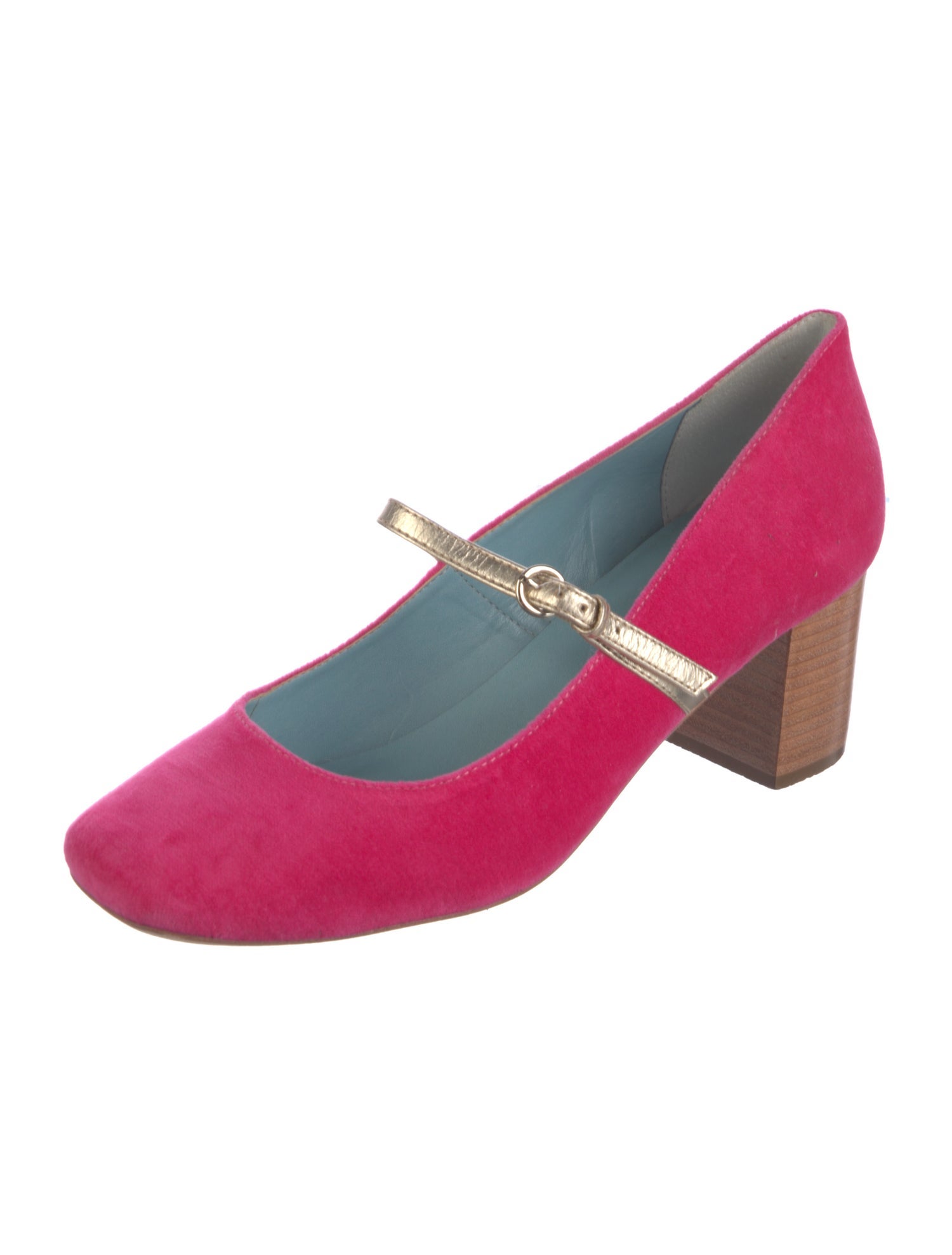 Frances Valentine Suede Printed Pumps