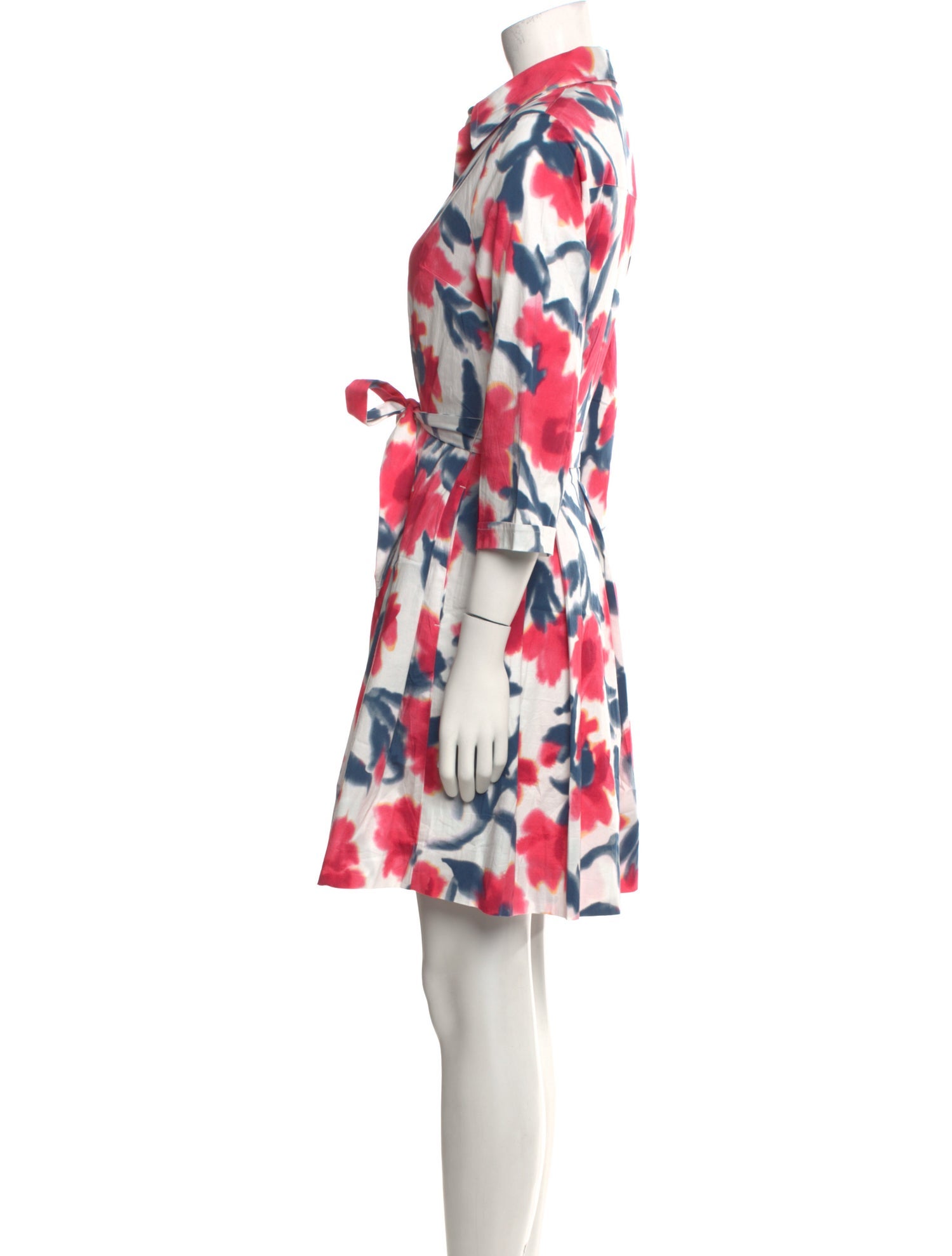 Frances Valentine Floral Print Mini Dress