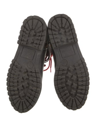 Frances Valentine Leather Combat Boots