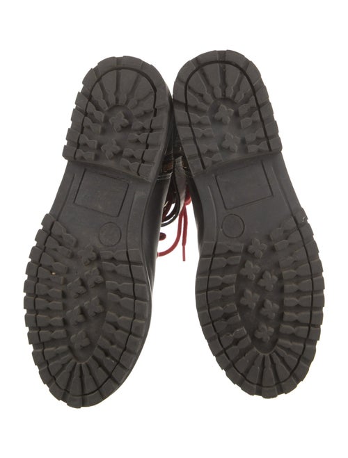 Frances Valentine Leather Combat Boots