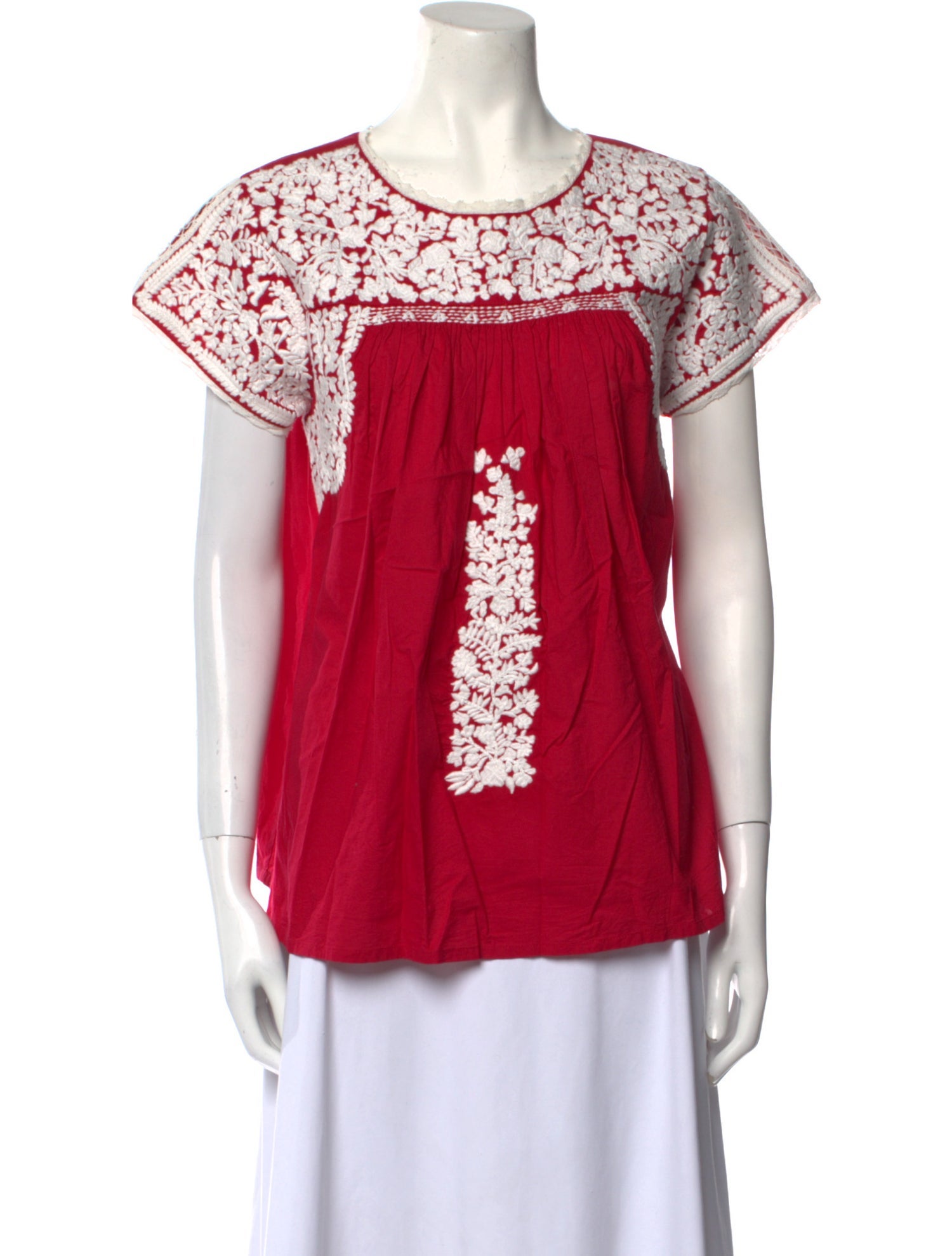 Frances Valentine Crew Neck Short Sleeve Top